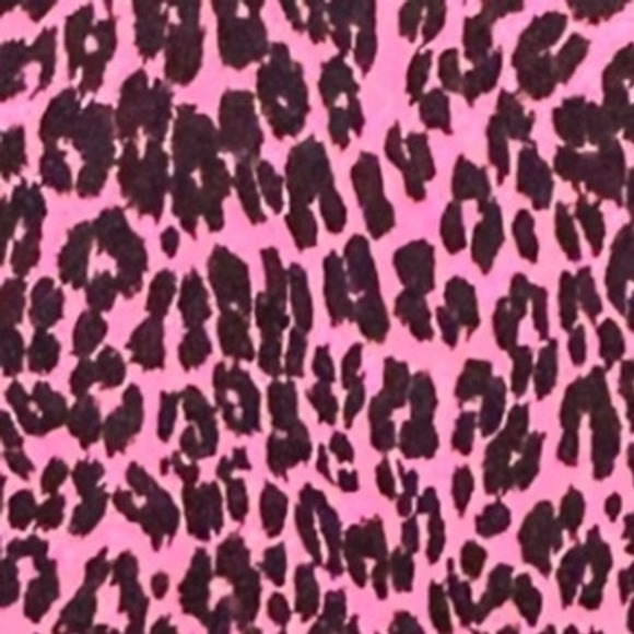 Marc Jacobs Womens Sweater Size Small Pink Leopard Knit Bohemian Long Sleeve - Picture 5 of 12